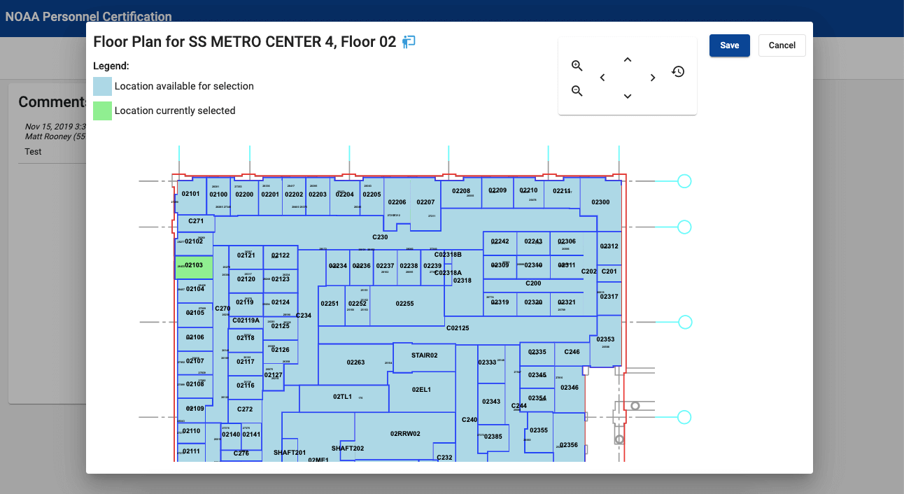 Floor plan diagram